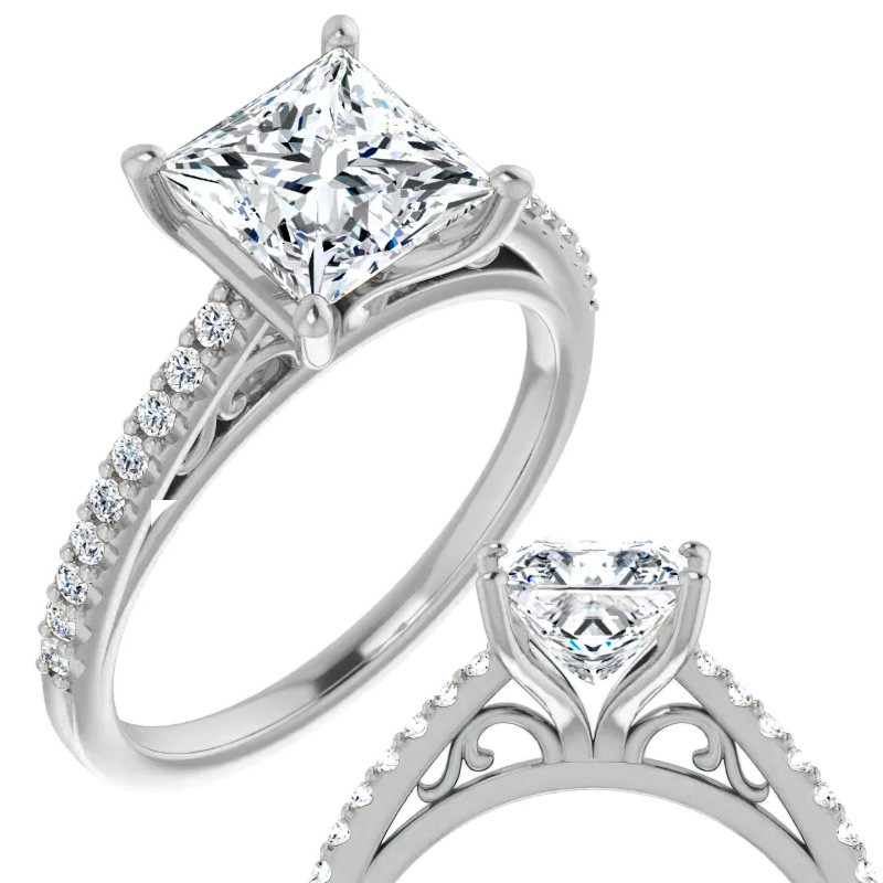 Branches Lab Diamond Ring | Fiona Diamonds