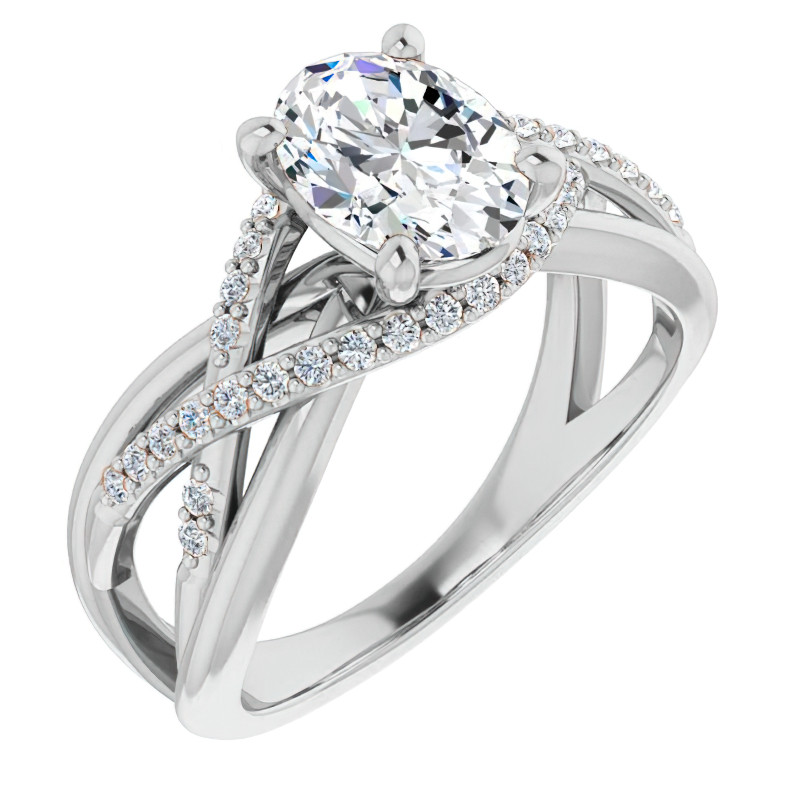 Infinity sale diamond ring